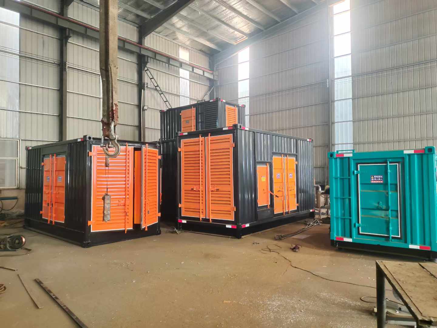 长宁500kw柴油发电机组可以带动多少功率设备？